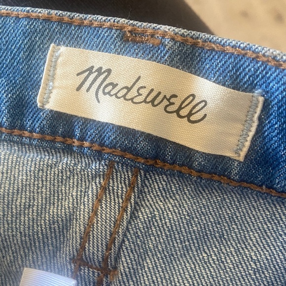 Madewell The High-Rise Slim Boyjean in Prentice Wash: Ripped Edition Women's 27 - Picture 7 of 13